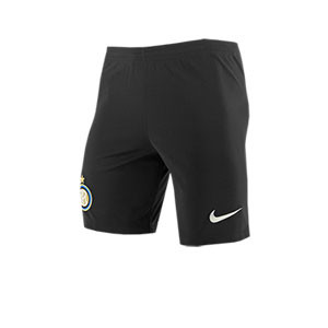 Short Nike Inter 2019 2020 Stadium - Pantalón corto Nike primera equipación Inter de Milán 2019 2020 - negro - frontal