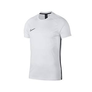 Camiseta entreno Nike Dry Academy - Camiseta de entrenamiento de manga corta Nike - blanca - frontal