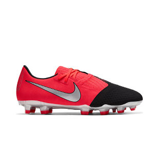 Nike Phantom Venom Academy FG - Botas de fútbol Nike FG para césped natural o artificial de última generación - rosas y negras - pie derecho