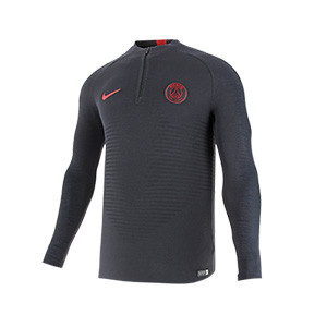 Sudadera Nike PSG entreno Vapor Knit Strike 2019 2020 - Sudadera de entrenamiento PSG 2019 2020 - gris oscura - frontal