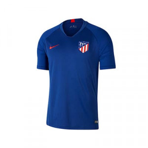 Camiseta Nike Atlético entreno 2019 2020 Strike - Camiseta entrenamiento Nike del Atlético de Madrid 2019 2020 - azul - frontal