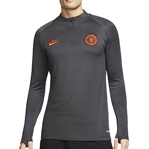 Sudadera Nike Chelsea UCL entreno 19 2020 Strike - Sudadera de entrenamiento PSG Champions League 2019 2020 - blanca - frontal