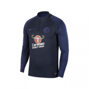 Sudadera Nike Chelsea entreno 19 2020 Dry Strike - Sudadera de entrenamiento Nike Chelsea 2019 2020 - azul marino - frontal