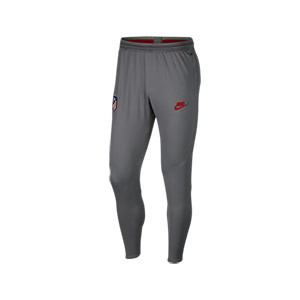 Pantalón Nike Atlético entreno UCL 19 2020 Dry Strike - Pantalón largo entrenamiento Champions Atlético de Madrid 2019 2020 - gris - frontal