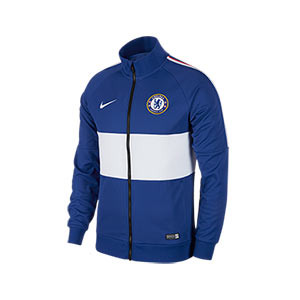 Chaqueta Nike I96 Chelsea chándal 2019 2020 - Chaqueta de chándal del himno Nike Chelsea 2019 2020 - azul y blanca - frontal