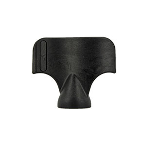 Llave para tacos de recambio de 3 muescas adidas - Llave adidas válida para tacos con 3 muescas - negra - frontal