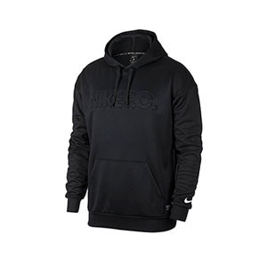 Sudadera Nike FC Hoodie - Sudadera con capucha de poliéster de la colección Nike FC - negra - frontal