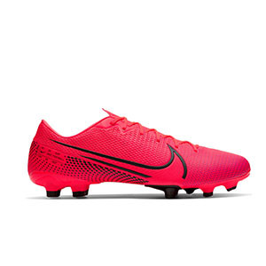 Nike Mercurial Vapor 13 Academy MG - Botas de fútbol Nike MG para césped natural o artificial - rosas - pie derecho