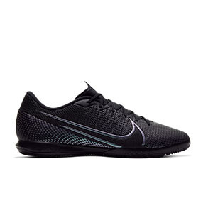 Nike Mercurial Vapor 13 Academy IC - Zapatillas fútbol sala Nike suela lisa IC - negras - pie derecho