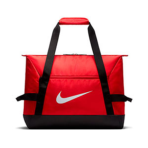 Bolsa deporte Nike Academy Team - Bolsa entrenamiento fútbol Nike (44 x 29 x 38) cm - roja - frontal