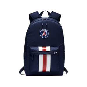 Mochila Nike PSG Stadium - Mochila de deporte Nike del Paris Saint-Germain 2019 2020 - azul marino - frontal