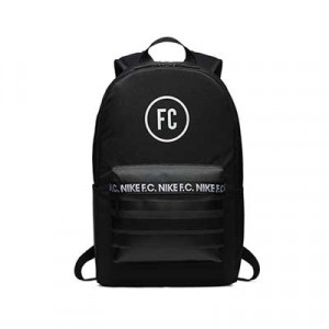 Mochila Nike FC - Mochila de deporte Nike (43x30x15) cm - negra - frontal