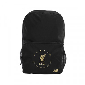 Mochila New Balance Liverpool 6 Champions - Mochila de deporte 6 Champions New Balance Liverpool - negra - frontal