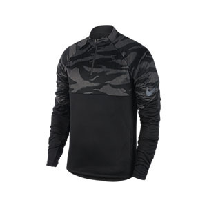 Sudadera Nike Therma Shield Strike - Sudadera térmica de entrenamiento de fútbol Nike - negra - frontal