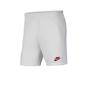 Short Nike 3a PSG 2019 2020 Stadium - Pantalón corto Nike tercera equipación Paris Saint Germain 2019 2020 - blanco - frontal