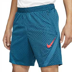 Short Nike Dry Strike - Pantalón corto de entrenamiento Nike - azul - frontal