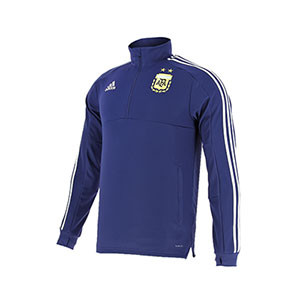 Sudadera entreno Argentina 2018 - Sudadera entrenamiento selección Argentina 2018 - Azul Marino - frontal