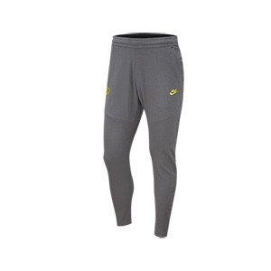 Pantalón Nike Inter Tech Pack Champions - Pantalón largo de algodón Nike de la Champions League del Inter de Milán - gris - frontal