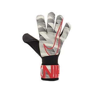 Nike GK Vapor Grip3 - Guantes de portero profesionales Nike corte Grip 3 - blancos y negros - derecho