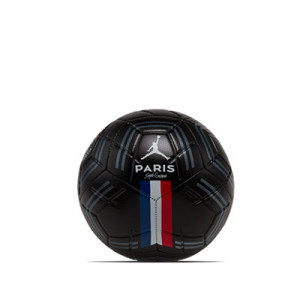 Balón Nike PSG x Jordan Strike talla 3 - Balón de fútbol Nike Pairs Saint-Germain x Jordan Strike 2019 2020 talla 3 - negro - frontal