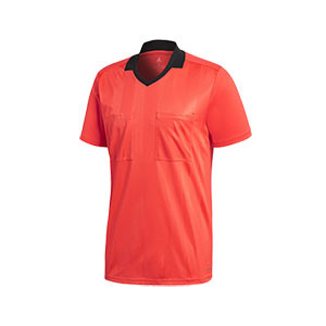 Camiseta adidas Referee 18 - Camiseta de manga larga de árbitro - roja - frontal