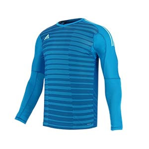 Camiseta portero adidas adipro 18 GK - Camiseta de manga larga de portero adidas - azul celeste - frontal