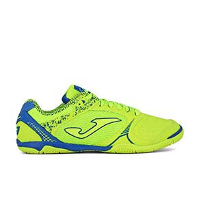 Joma Dribling 811 IN - Zapatillas de fútbol sala Joma suela lisa - amarillo flúor - pie derecho