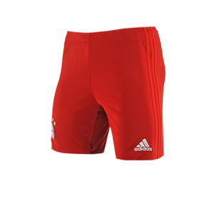 Short adidas Bayern 2019 2020 - Pantalón corto adidas primera equipación Bayern 2019 2020 - rojo - frontal