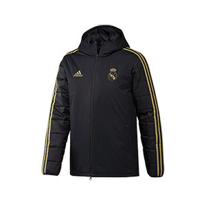 Chaqueta adidas Real Madrid Winter 2019 2020 - Chaqueta adidas Real Madrid 2019 2020 - negra - frontal