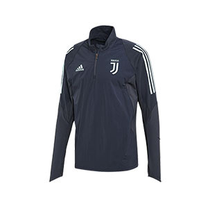 Sudadera adidas Juventus entreno UCL 2019 2020 - Sudadera entrenamiento Champions adidas Juventus 2019 2020 - gris oscura - frontal