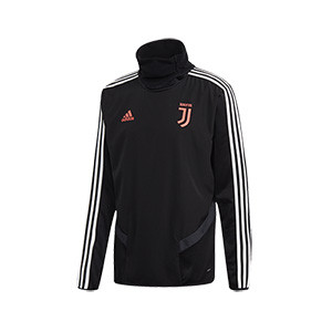 Sudadera adidas Juventus entreno 2019 2020 - Sudadera entrenamiento invierno Juventus 2019 2020 - negra - frontal