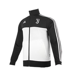 Chaqueta chándal adidas Juventus 3S 2019 2020 - Chaqueta chándal adidas Juventus 2019 2020 - blanca y negra - frontal