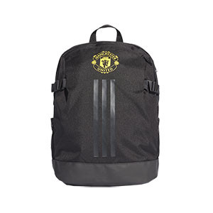 Mochila adidas Manchester United - Mochila adidas Manchester United 2019 2020 (16x32x44) cm - negra - frontal