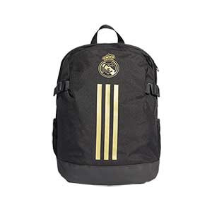 Mochila adidas Real Madrid - Mochila adidas Real Madrid 2019 2020 (16x32x44) cm - negra - frontal