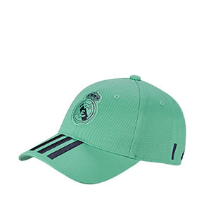 Gorra adidas Real Madrid 3S - Gorra adidas Real Madrid 2019 2020 - verde turquesa - frontal