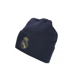 Gorro adidas Real Madrid - Gorro de invierno adidas del Real Madrid 2019 2020 - azul marino - frontal