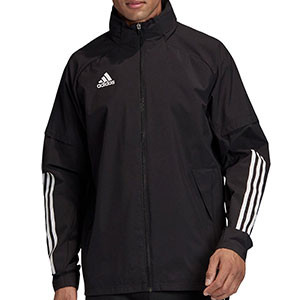 Cortavientos adidas Condivo 20 Allweather - Cortavientos de entrenamiento adidas - negro - frontal