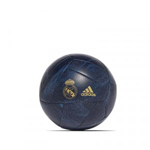 Balón adidas Real Madrid Capitano talla 3 - Balón de fútbol adidas del Real Madrid talla 3 - azul marino y negro - frontal