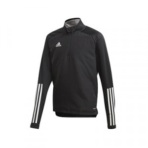 Sudadera adidas Condivo 20 Warm - Sudadera de entrenamiento de fútbol para el invierno adidas - negra - frontal