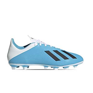 adidas X 19.4 FxG - Botas de fútbol adidas FxG para multiples terrenos - azul celeste - pie derecho