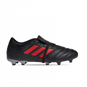 adidas Copa Gloro 19.2 FG - Botas de fútbol de piel adidas FG para césped natural o artificial de última generación - negras - pie derecho