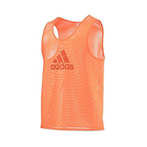 Peto adidas Training Bib 14 - Peto de entrenamiento de fútbol adidas - Naranja - frontal