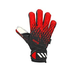 adidas Predator Match FingerSave J - Guantes de portero con protecciones para niño adidas corte positivo - negros - derecho