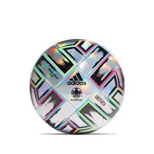 Balón adidas Uniforia Training talla 5 - Balón de fútbol adidas de la Eurocopa 2020 talla 5 - plateado - frontal