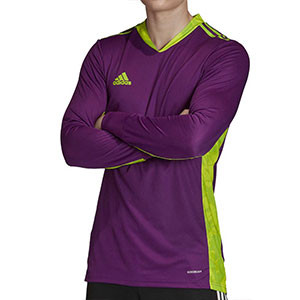 Camiseta portero adidas Adipro 20 GK - Camiseta de manga larga de portero adidas - morada - frontal