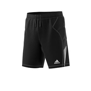 Short portero adidas Tierro GK niño - Pantalón corto infantil de portero adidas - negro - frontal