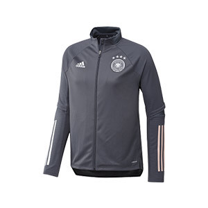 Chaqueta adidas entreno Alemania 2019 2020 - Chaqueta entrenamiento de la selección alemana 2019 2020 - gris - frontal