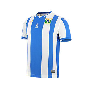 Camiseta Joma Leganés 1a 2018 2019 - Camiseta Joma Leganés primera equipación 2018 - 2019 - azul y blanca - frontal