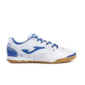 Joma Liga 5 902 IN - Zapatillas de fútbol sala Joma suela lisa - blancas - pie derecho