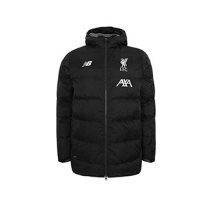 Chaqueta New Balance Liverpool Padded - Chaqueta New Balance del Liverpool 2019 2020 - negra - frontal